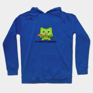 Motivational Green Owl Hoodie